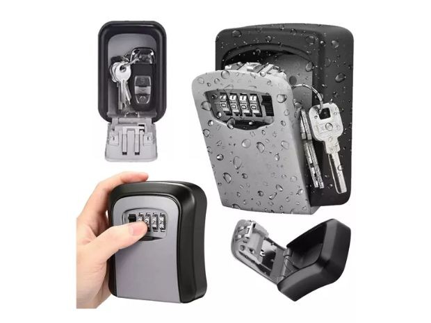 &u+ MINI CAJA FUERTE GUARDA LLAVES CON COMBINACION
